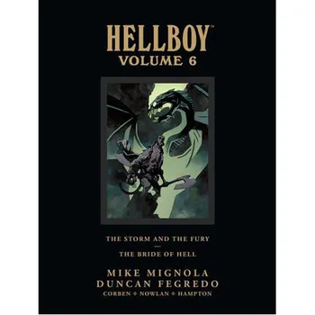 Книга Hellboy Library Edition Volume 6: The Storm And The Fury And The Bride Of Hell (Hardback) Dark Horse Comics