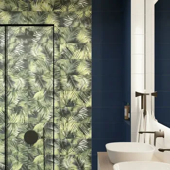 Плитка настенная Mersey Tropic 20x40 см 1.2 м матовая цвет зелёный