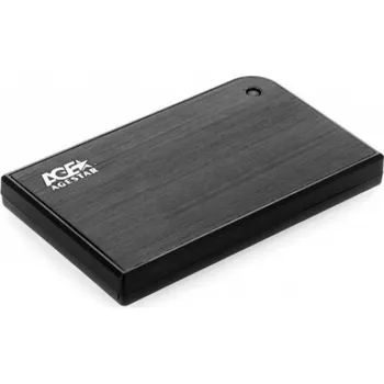 Внешний корпус для HDD/SSD AgeStar 3UB2A14 SATA II пластик/алюминий черный 2.5"
