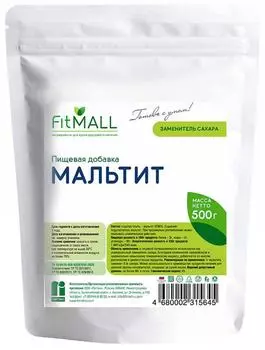 Мальтит Fitmall 500г - Vprok.ru Перекрёсток