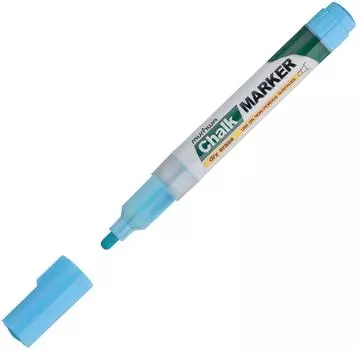 Маркер меловой MunHwa Chalk Marker Голубой 3мм