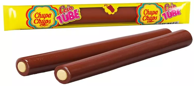 Мармелад Chupa Chups Cola tube экструдированный со вкусом колы 10г