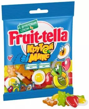 Мармелад Fruit-tella жевательный Крутой микс 70г