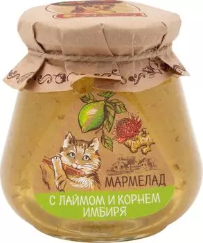 Мармелад Мармеладная Сказка с лаймом и корнем имбиря 300г