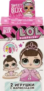 Мармелад Sweet Box LoL жевательный с игрушкой 10г