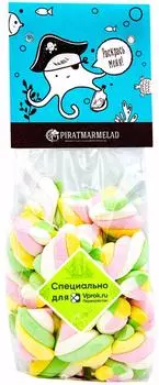 Маршмеллоу PiratMarmelad Микс твистов 200г
