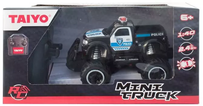 Машинка радиоуправляемая Taiyo Police Мини Внедорожник
