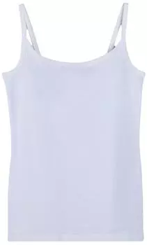 Майка женская Alex Textile на лямках белая Размер 2XL