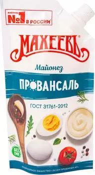 Майонез Махеевъ Провансаль 50.5% 200мл. Закажите онлайн!