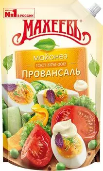 Майонез Махеевъ Провансаль 800мл - Vprok.ru Перекрёсток