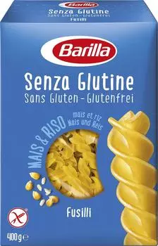 Макароны Barilla Gluten Free Фузилли 400гс доставкой!