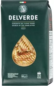 Макароны Delverde Fusilli №29 500г. Доставим до двери!
