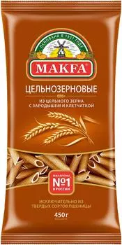 Макароны Makfa Перья цельнозерновые 450гс доставкой!
