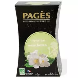 Чай зеленый био жасмин Pages 36г