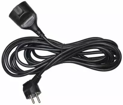 Удлинитель Buro BU-PS1.10/B 10м черный