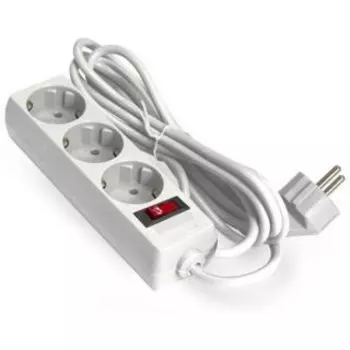 Удлинитель EXEGATE EC-3-1.8W (3 роз 1.8м) белый