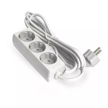 Удлинитель EXEGATE ECE-3-1.8W (3 роз, 1,8м) белый