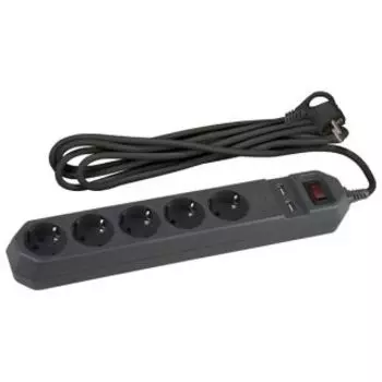 Удлинитель ЭРА USF-5es-1.5m-USB-B