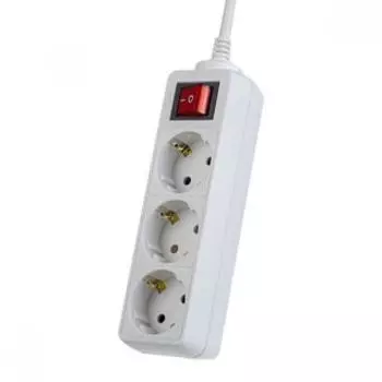 Удлинитель Perfeo PF-A4677 (3 роз, 1,8м) белый