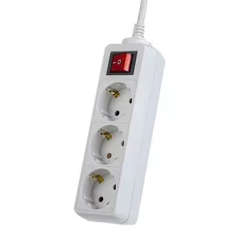 Удлинитель Perfeo PF-A4681 (3 роз, 5м) белый