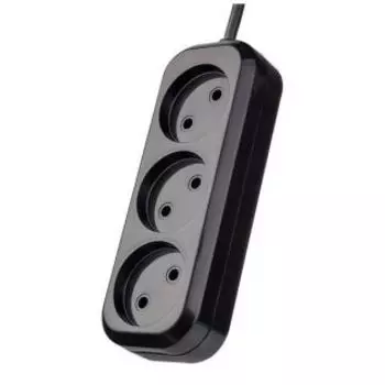 Удлинитель Perfeo PF-B4067 3роз 5м черный