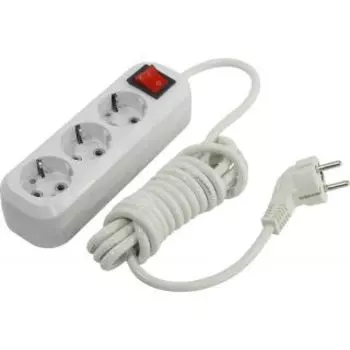 Удлинитель Smartbuy SBE-16-3-03-ZS 3роз. 3м (16А/3.5кВт, ПВС 3х1.0)
