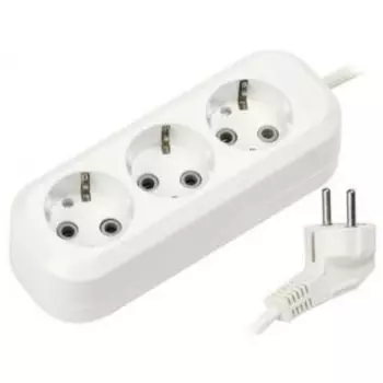 Удлинитель Smartbuy SBE-16-3-05-Z 3роз. 5м (16А/3.5кВт, ПВС 3х1.0)
