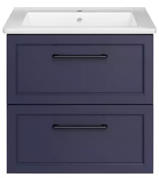 Тумба ASB-Mebel Белмонти 65 Софт синий (д/раковины Оскар 65) (11853)