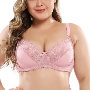 Beauwear, большой размер, бюстгальтер с чашкой для женщин, бюстгальтер на косточках без подкладок, женское сексуальное нижнее белье с полной чашкой, бюстгальтер больших размеров 85D бежевый