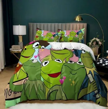 Одеяло с древесной лягушкой Doona, комплект пододеяльников, наволочка, односпальная двуспальная кровать размера «queen-size», AU Single 135x200cm