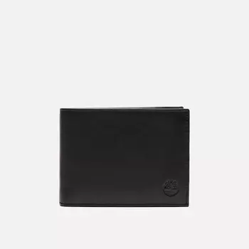 Кошелек Timberland Kittery Trifold Bifold, цвет чёрный