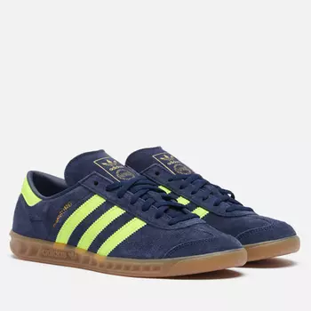 Кроссовки adidas Originals Hamburg, цвет синий, размер 45.5 EU