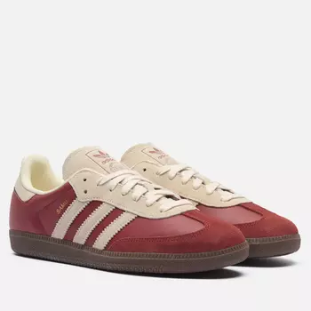 Кроссовки adidas Originals Samba OG, цвет красный, размер 40.5 EU