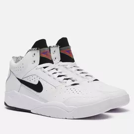 Кроссовки Nike Air Flight Lite Mid, цвет белый, размер 38.5 EU