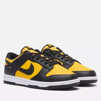 Кроссовки Nike Dunk Low, цвет жёлтый, размер 45.5 EU