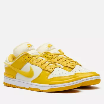 Кроссовки Nike Wmns Dunk Low Twist, цвет жёлтый, размер 44.5 EU