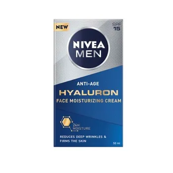 Гиалуроновый крем для лица против морщин 50мл Nivea, Men