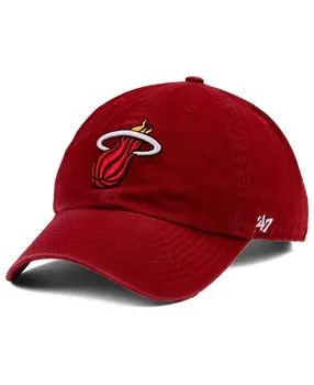 Кепка с ремешком Miami Heat CLEAN UP '47 Brand
