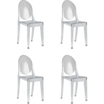 Стул Victoria Ghost NEW прозрачный 4 шт. Stool Group (арт.УТ000037301)