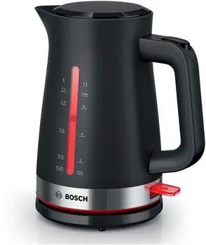 Чайник электрический Bosch TWK4M223 1.7л. 2.2 кВт, пластик, черный (TWK4M223)