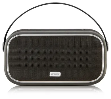 Портативная акустика Digma S-24, 10 Вт, FM, AUX, USB, microSD, Bluetooth, зеленый (SP2410GR)