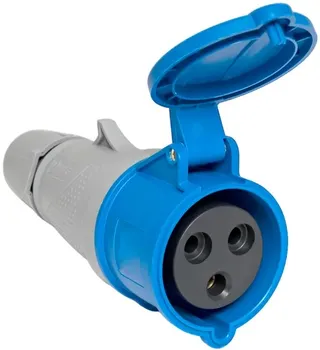 Розетка переносная EKF ps-223-32-220-PRO 223 2P+PE 32А 220В IP44 PROXIMA