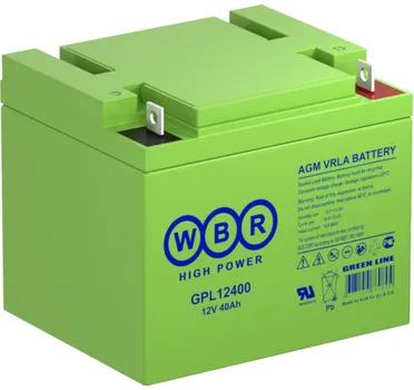 Аккумулятор WBR GPL12400 12В, 42Ач