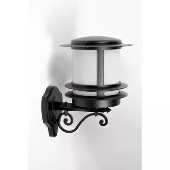 Настенный уличный фонарь IP44 68301/02 Bl Oasis Light Tokio opal