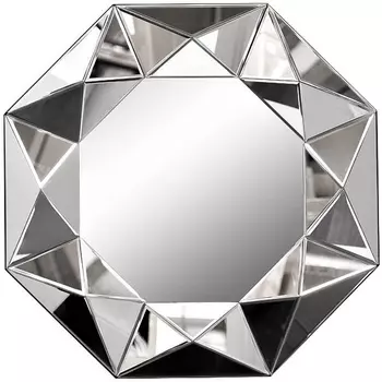Настенное зеркало Garda Decor 19-OA-1045 (Серебро)
