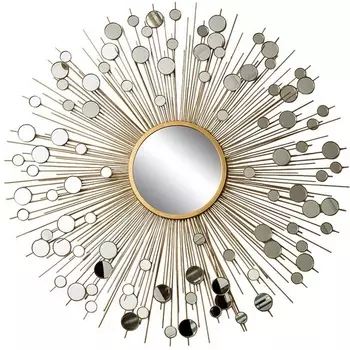 Настенное зеркало Garda Decor 19-OA-5702/1 (Золото)