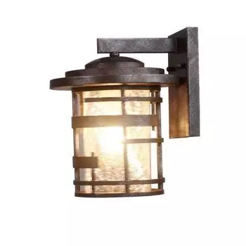 Настенный кованый уличный фонарь IP43 L'Arte Luce Castle L70881.07