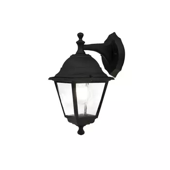 Настенный уличный фонарь IP44 Road Maytoni Abbey O003WL-01B