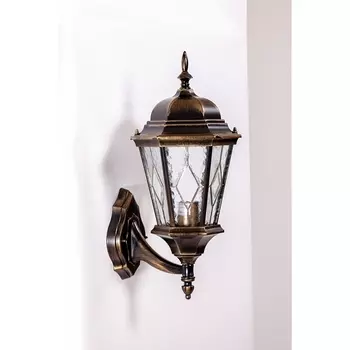 Настенный уличный фонарь IP44 2M 91401M Gb ромб Oasis Light ASTORIA