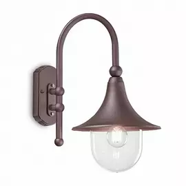 Настенный фонарь уличный CIMA AP1 COFFEE IP43 (Ideal Lux)